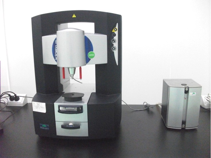 Advanced Rotary Rheometer (Kinexus, Malvern, UK)